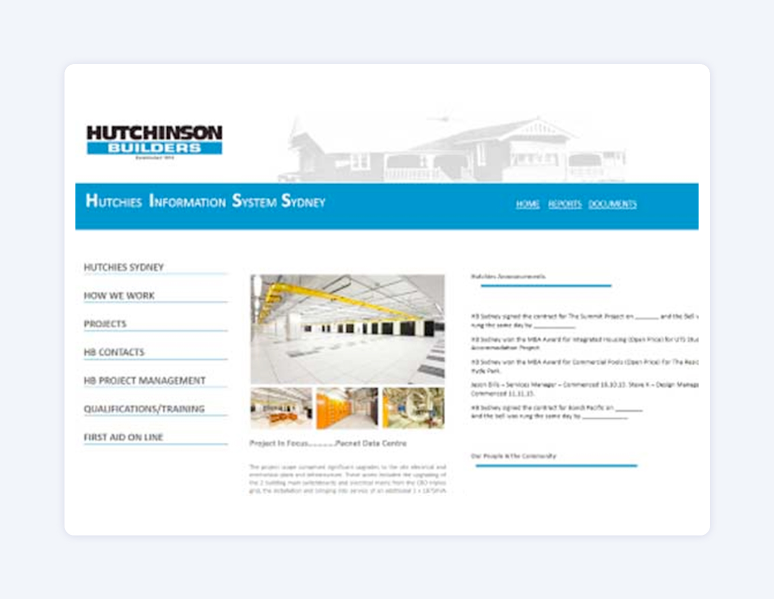 Hutchies: Building Management Database